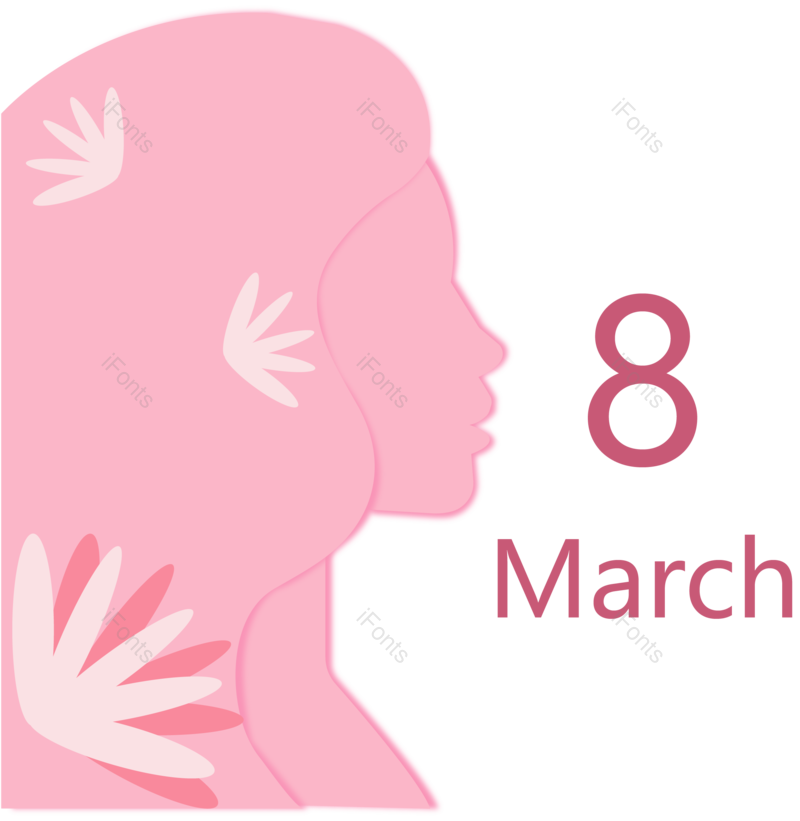 女人图片,三八元素,38PNG,女神节免抠素材